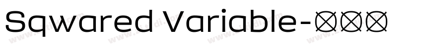 Sqwared Variable字体转换